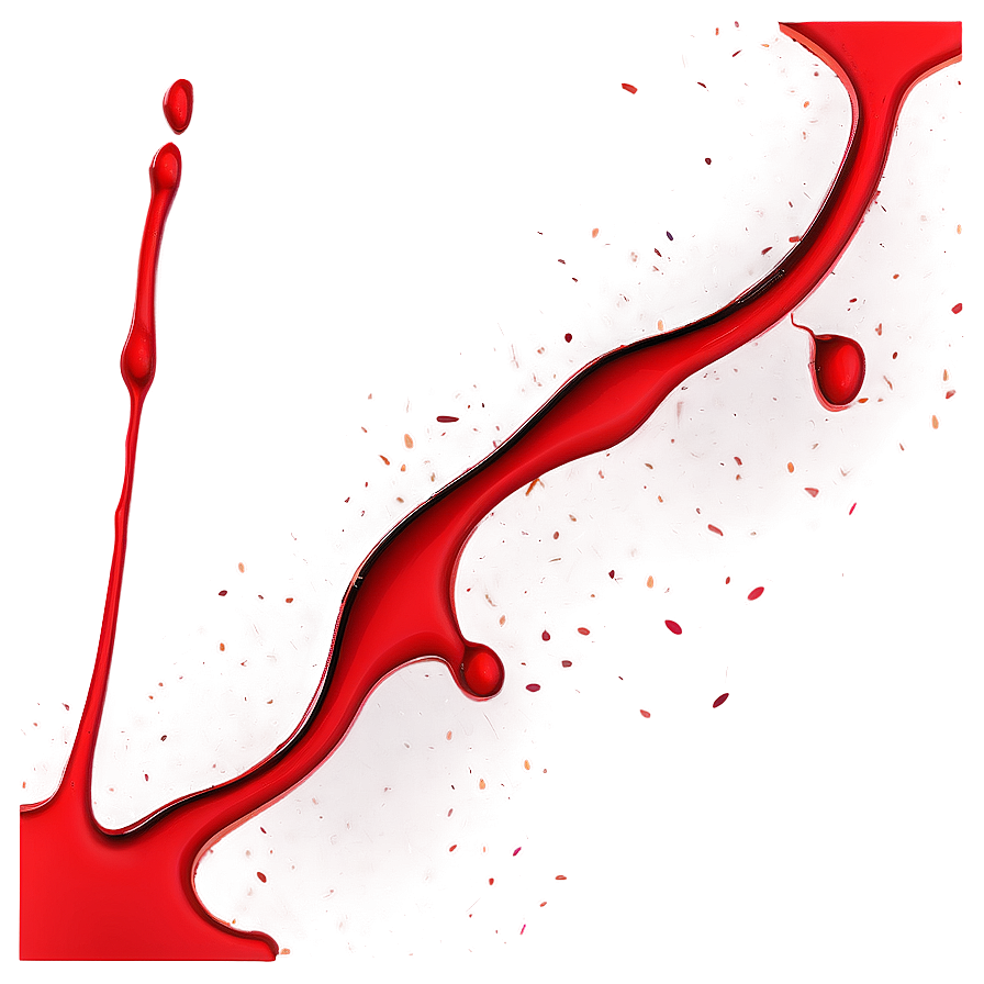 Red Ink Splatter Illustration Png Unb PNG Image