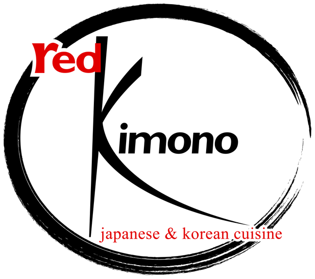 Red Kimono Japanese Korean Cuisine Logo PNG Image