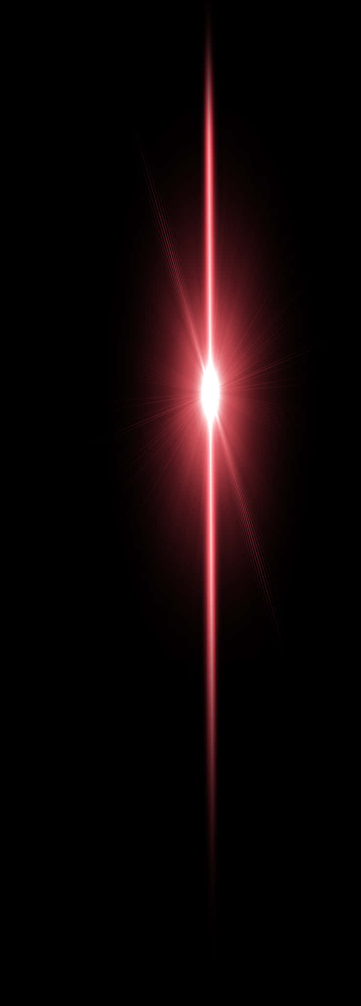 Red Laser Beam Light Effect PNG Image