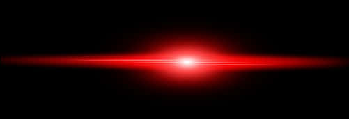 Red Laser Beam Light Effect PNG Image