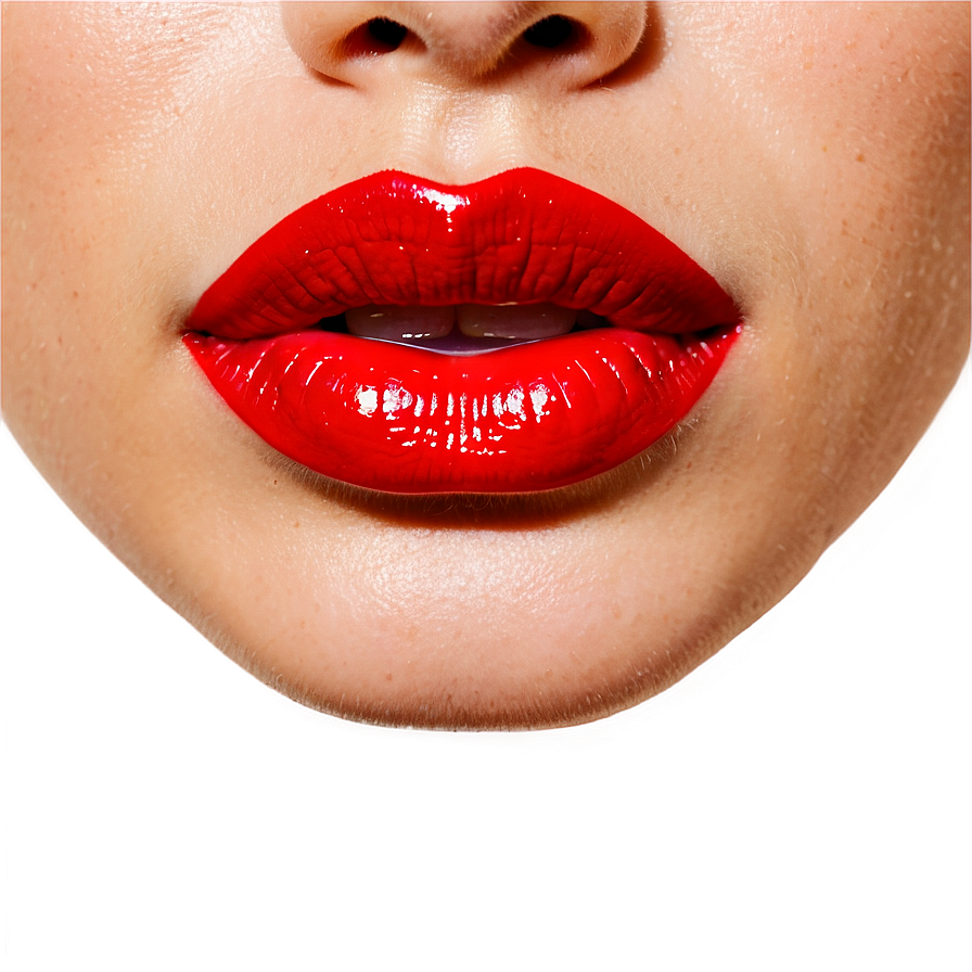 Red Lips D PNG Image