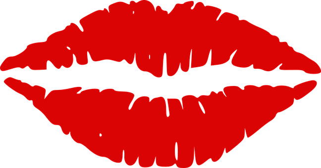 Red Lips Graphic PNG Image