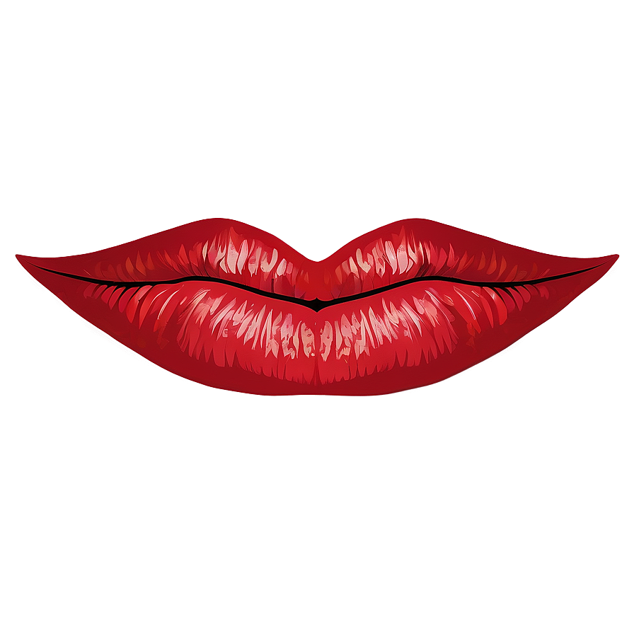 Red Lips Sticker Png Eoe PNG Image