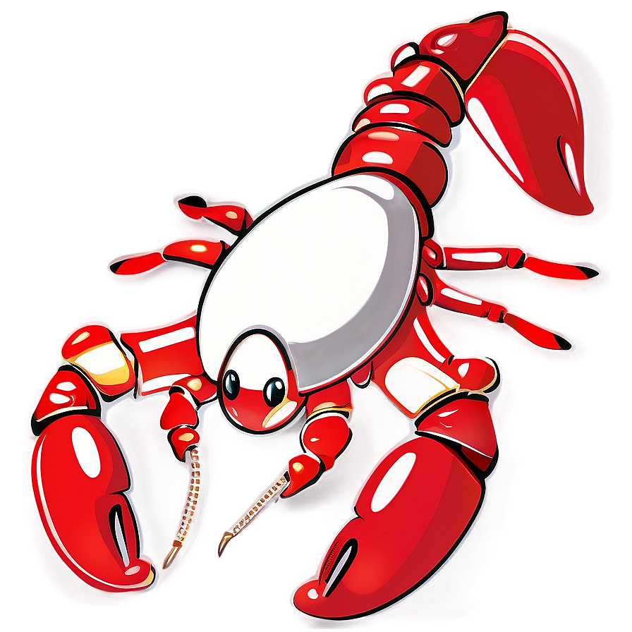 Red Lobster Vector Png Mlx45 PNG Image