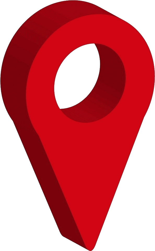 Red Location Pin Icon PNG Image