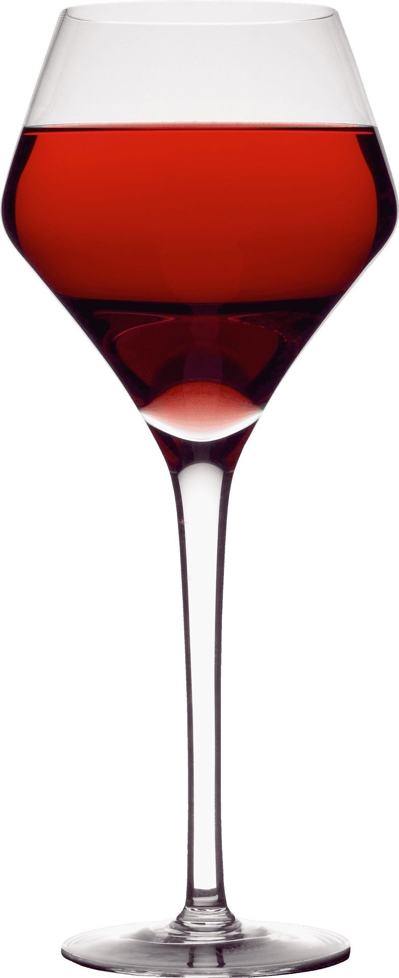 Red Martini Glass PNG Image