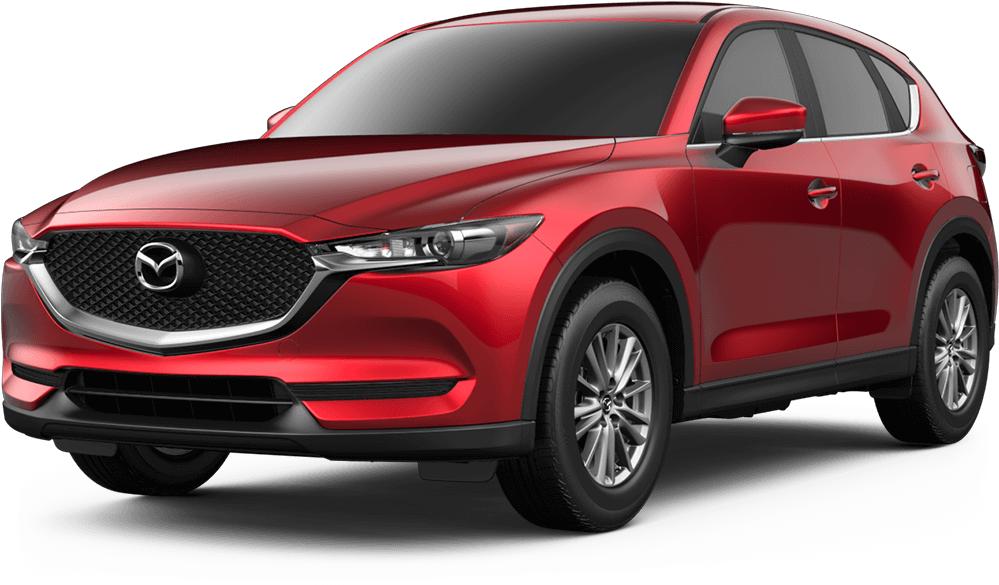 Red Mazda Crossover S U V PNG Image