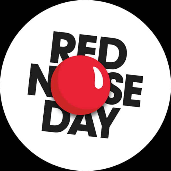 Red Nose Day Logo PNG Image