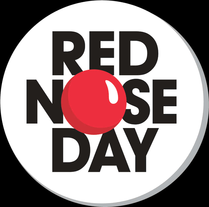 Red Nose Day Logo PNG Image