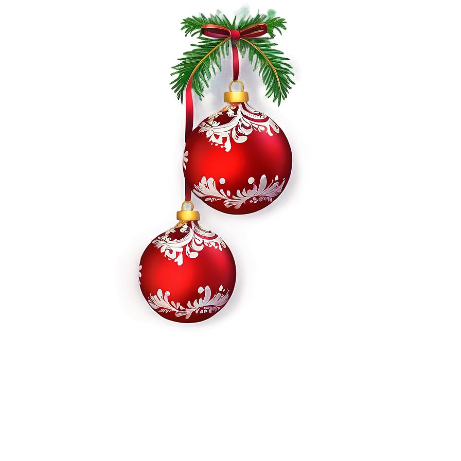 Red Ornament Png Xpd6 PNG Image