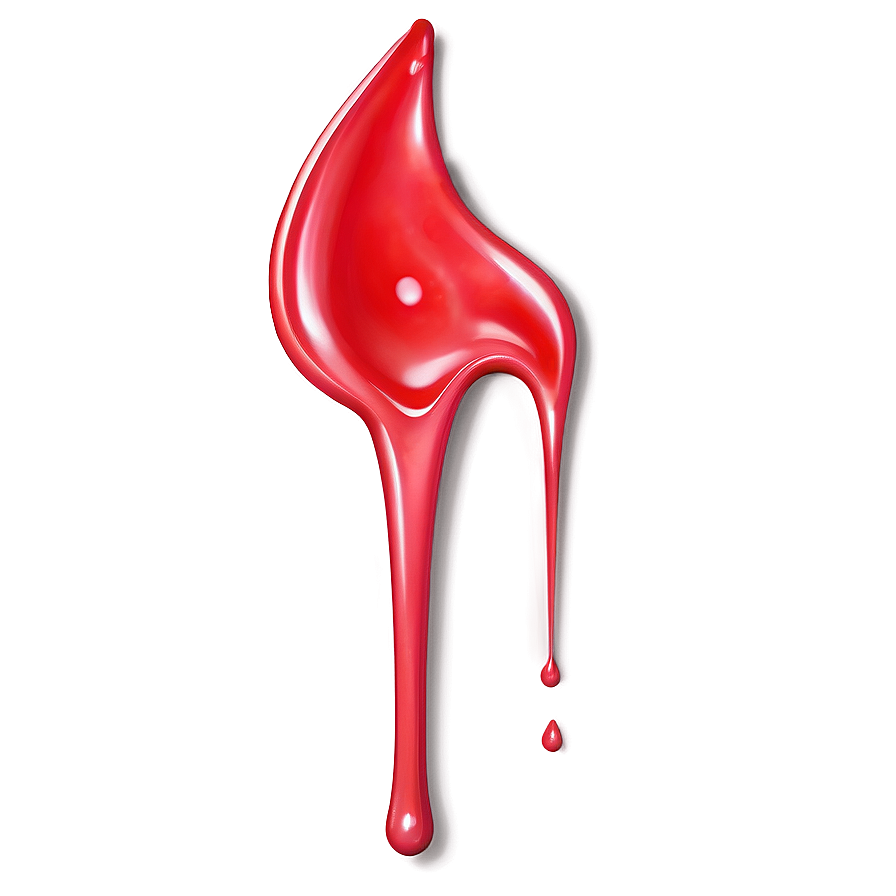 Red Paint Droplet Splatter Png 06262024 PNG Image