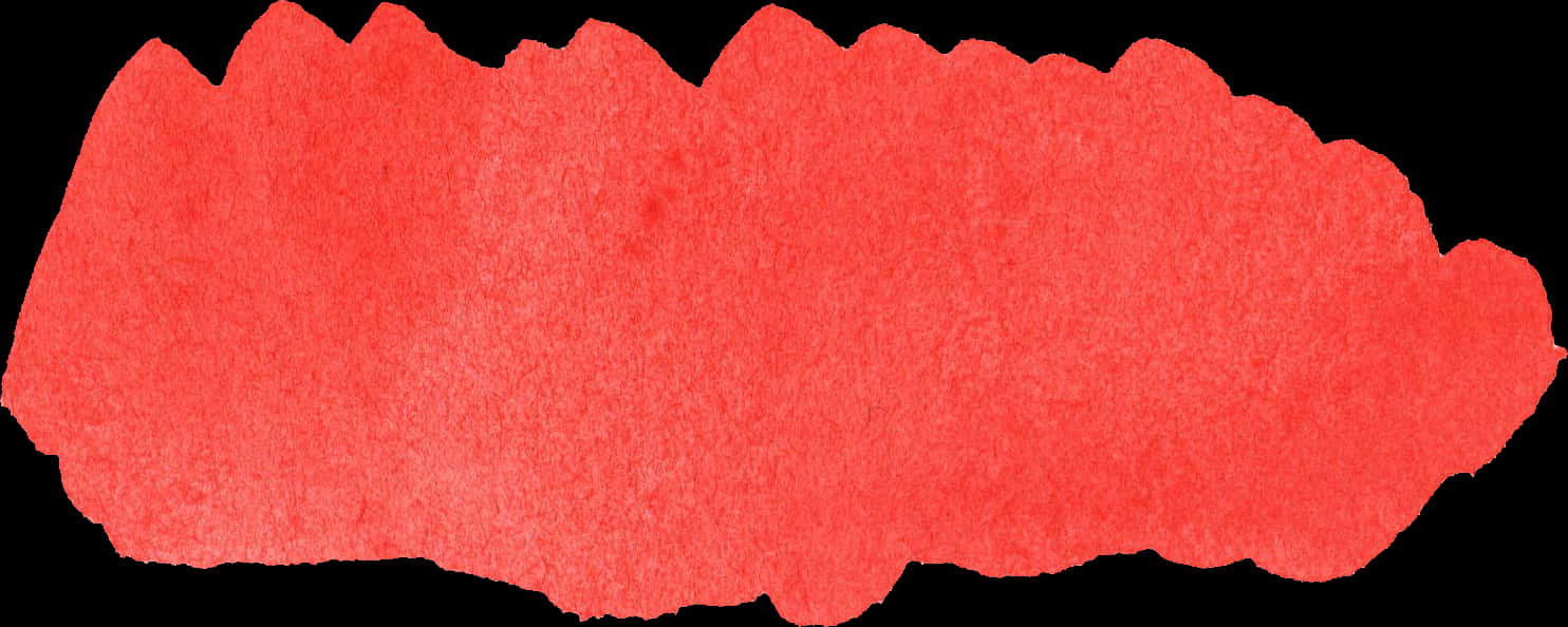 Red Paint Stroke Texture PNG Image