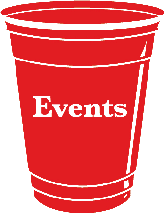 Red Party Cup Events Graphic PNG Image