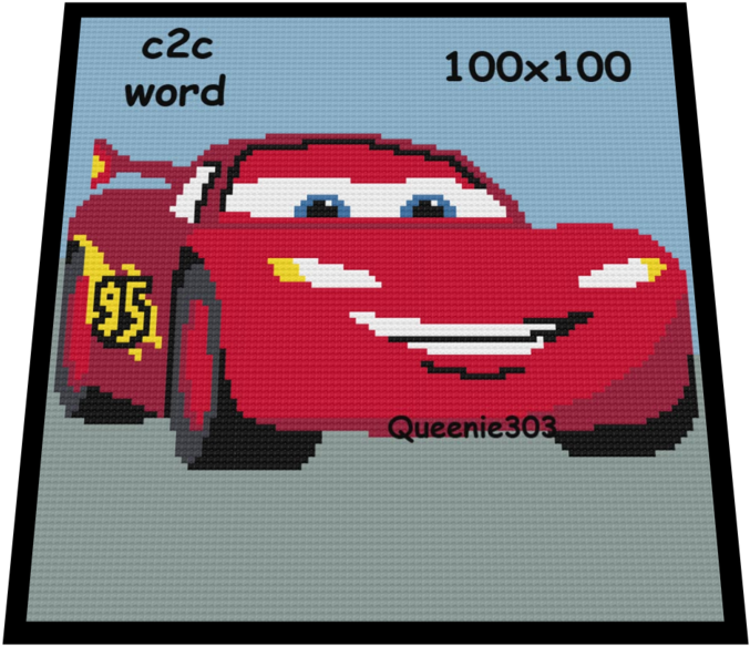 Red Pixel Racecar Artwork PNG Image