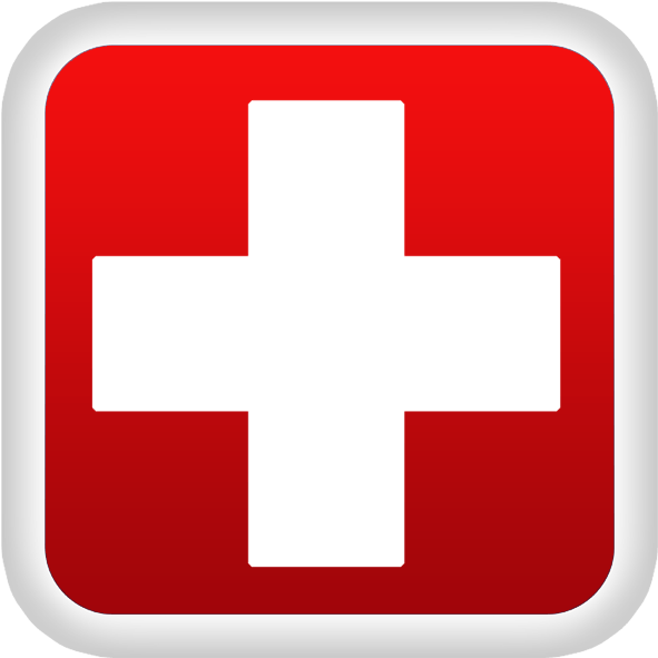 Red Plus Sign Icon PNG Image