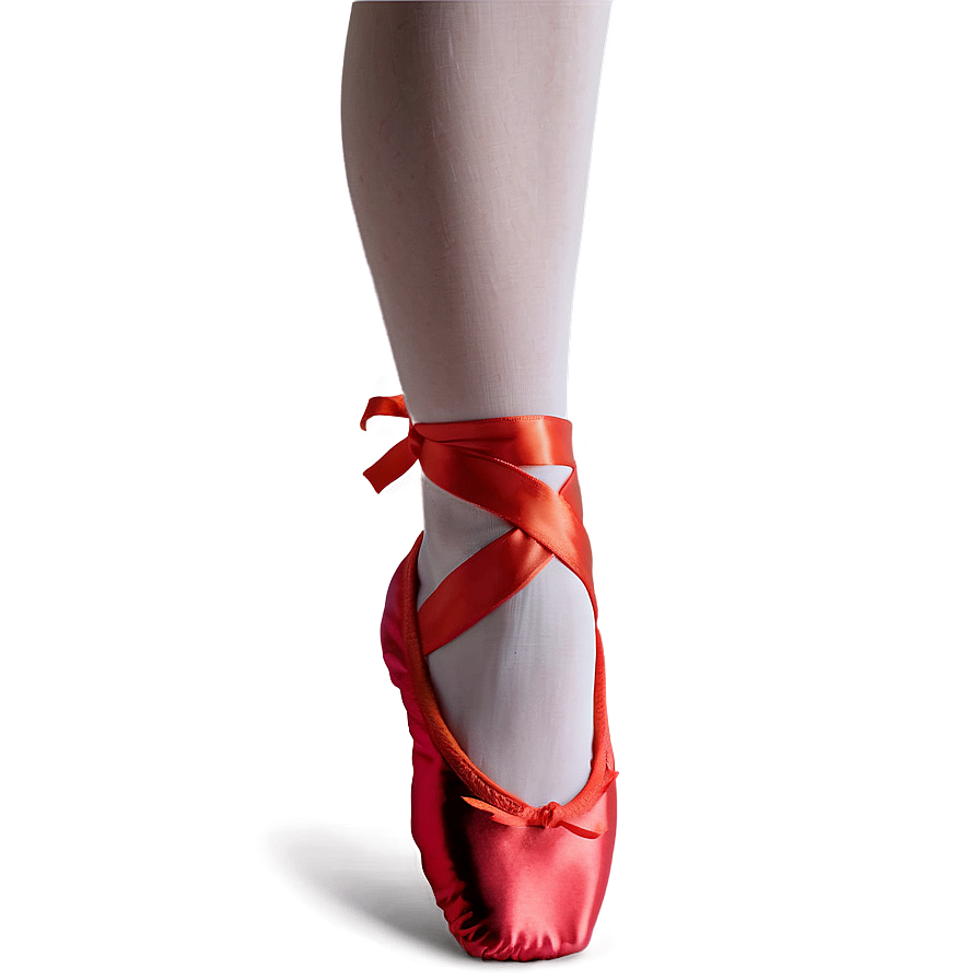 Red Pointe Shoes Png Rlp PNG Image