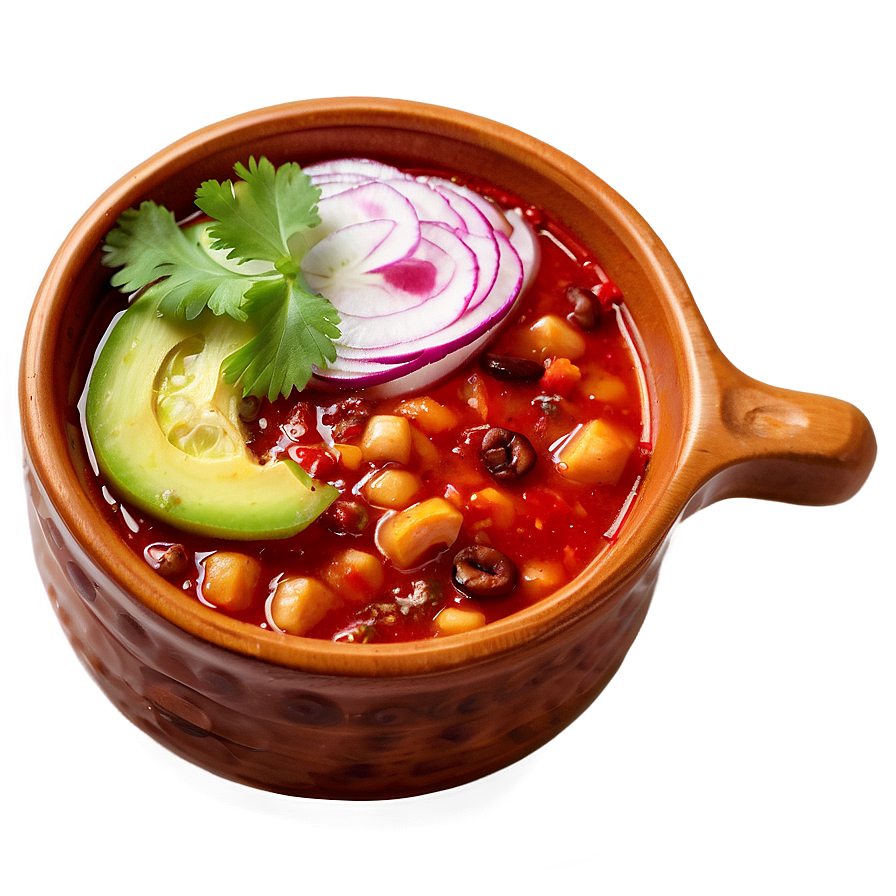 Red Pozole Delight Png 06132024 PNG Image