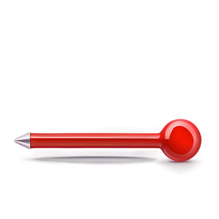 Red Push Pin Png 05252024 PNG Image