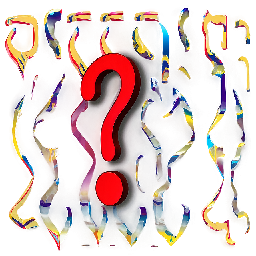 Red Question Mark Graphic Png Vuy99 PNG Image