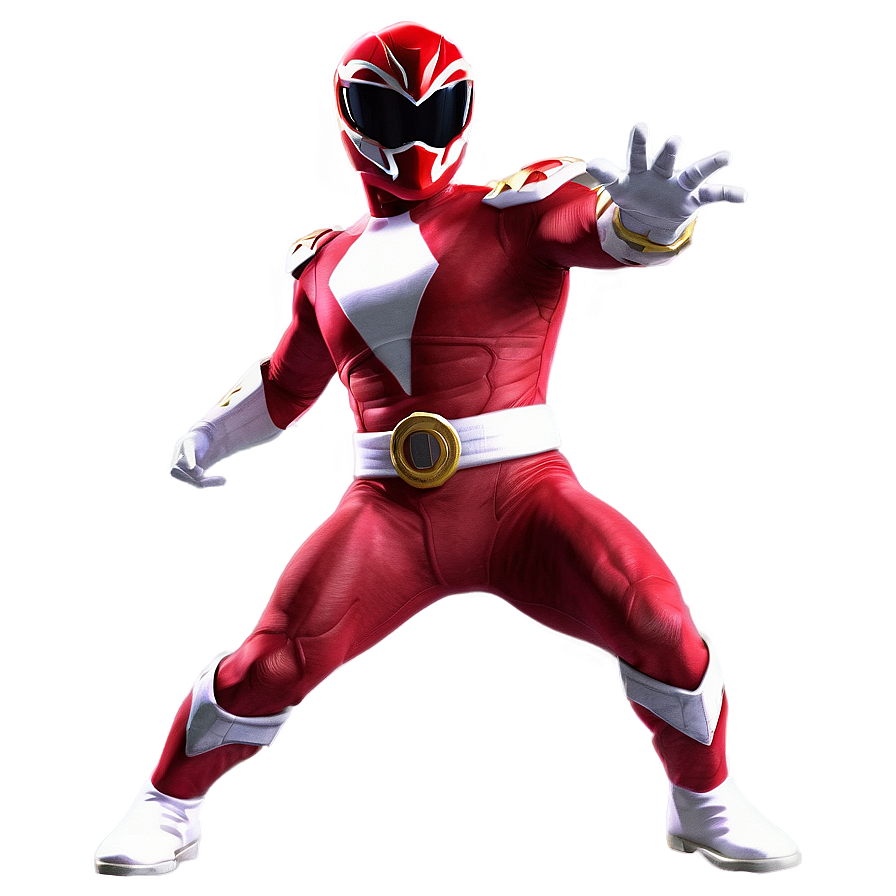 Red Ranger Cosmic Clash Png 06292024 PNG Image