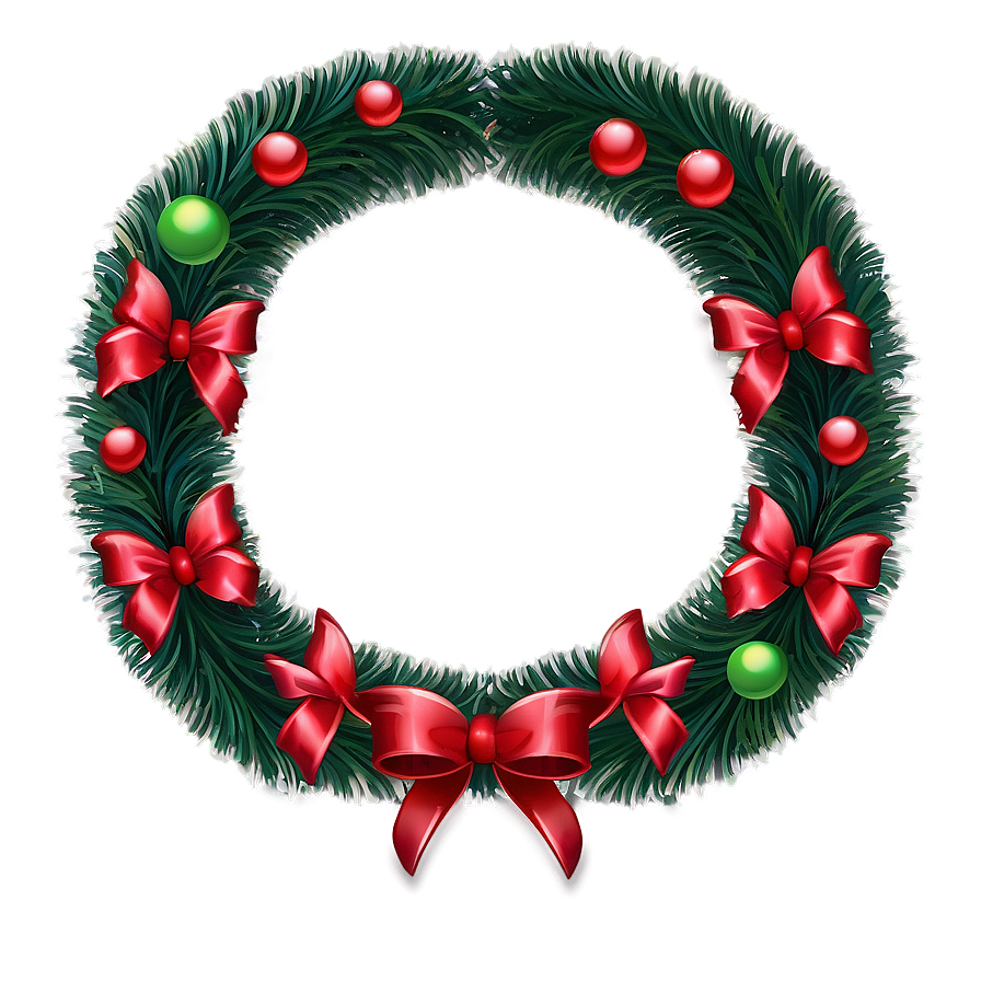 Red Ribbon Garland Png Opj PNG Image