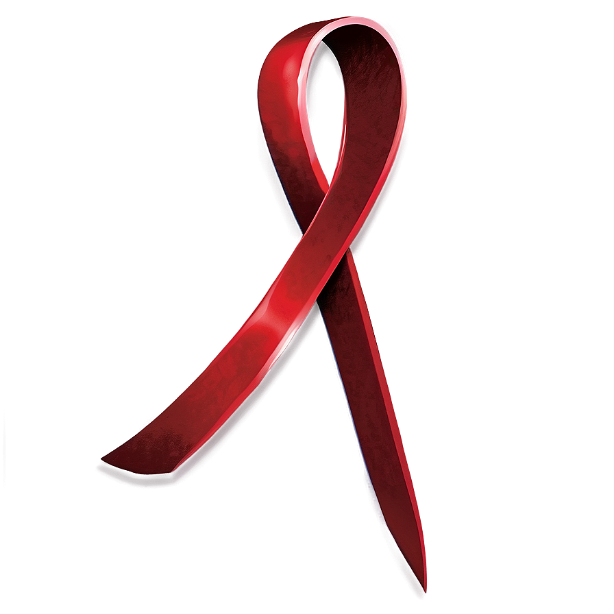 Red Ribbon Swirl Png 20 PNG Image