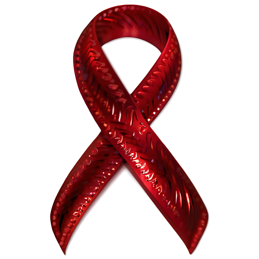 Red Ribbon Wave Png 05252024 PNG Image