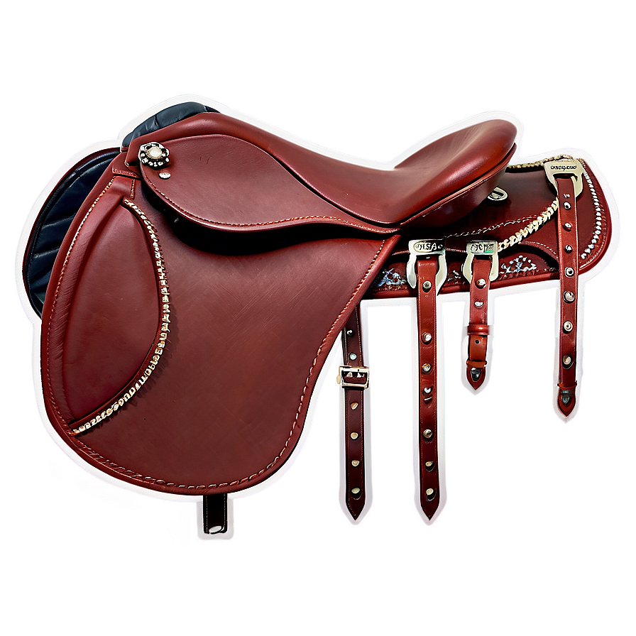 Red Saddle Png 90 PNG Image