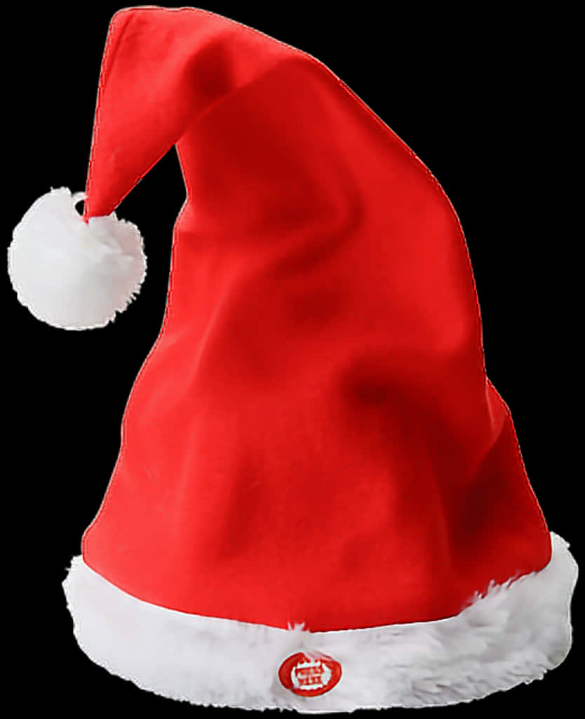 Red Santa Claus Hat Isolated PNG Image