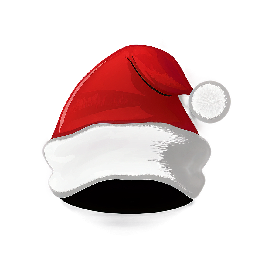 Red Santa Hat Cartoon Png Hrl PNG Image