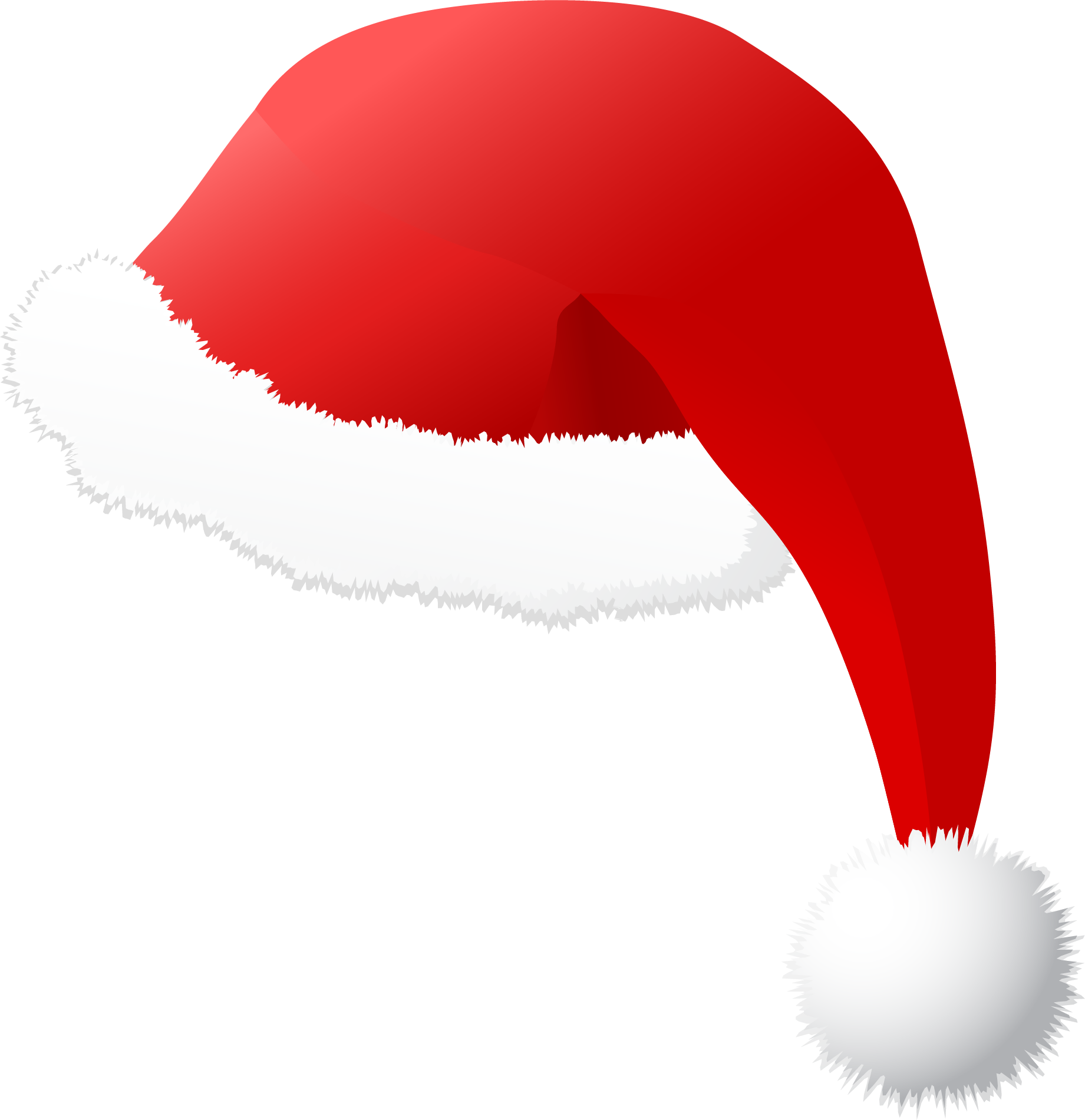 Red Santa Hat Transparent Background.png PNG Image