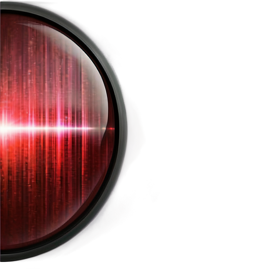 Red Shimmer Lens Flare Png Gfc50 PNG Image