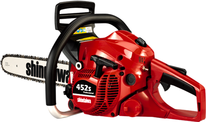 Red Shindaiwa452 S Chainsaw PNG Image