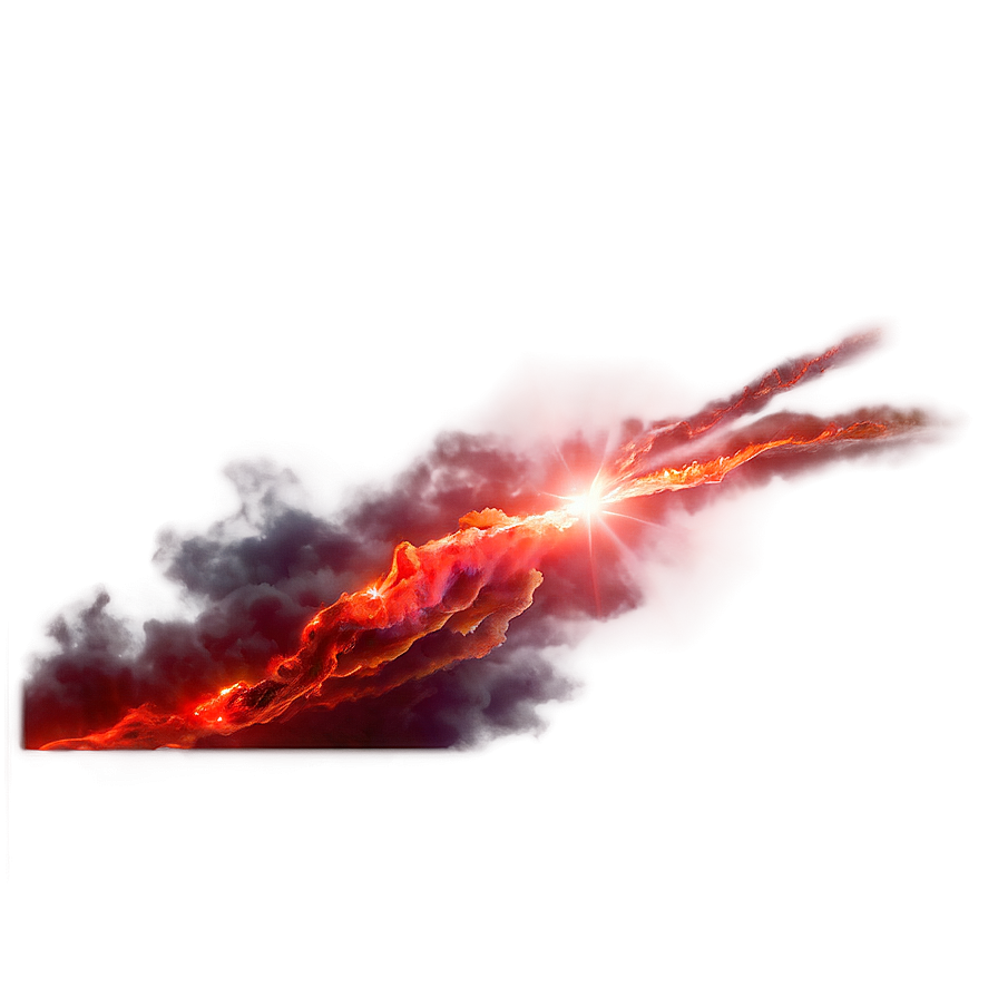 Red Sky Flare Effect Png Hne95 PNG Image