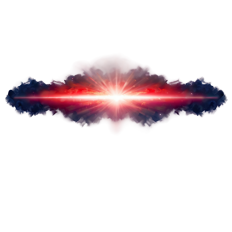 Red Sky Flare Effect Png Rca26 PNG Image