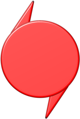 Red Speech Bubble Icon PNG Image