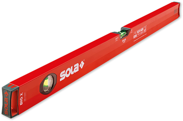 Red Spirit Level Tool PNG Image