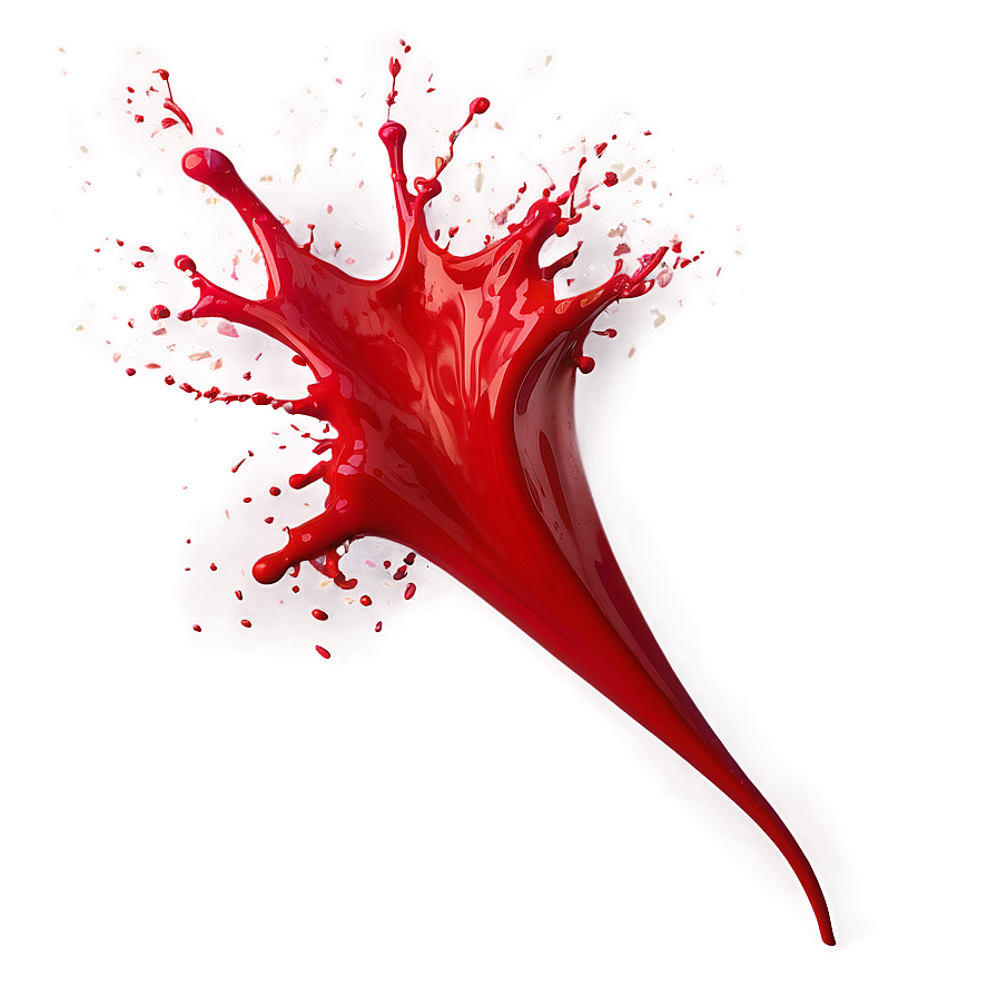 Red Splash Swirl Png 18 PNG Image