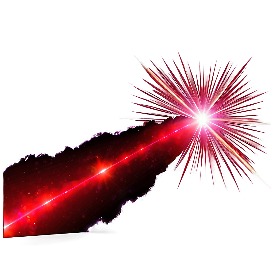 Red Starburst Lens Flare Png 99 PNG Image