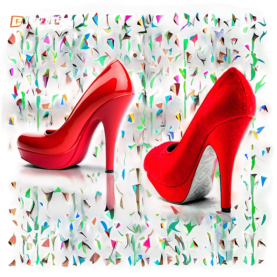 Red Stiletto Heel Png 6 PNG Image