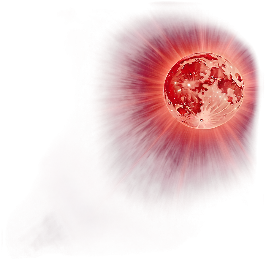 Red Sun Flare Transparent Png Lip PNG Image