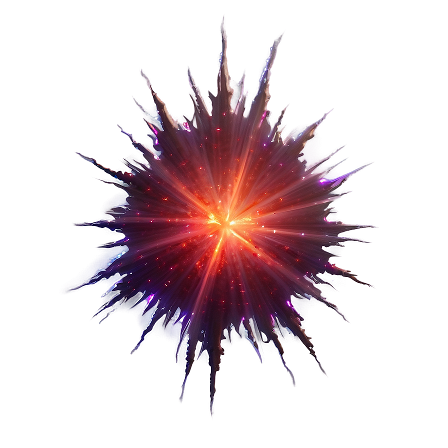 Red Supernova Flare Png 15 PNG Image