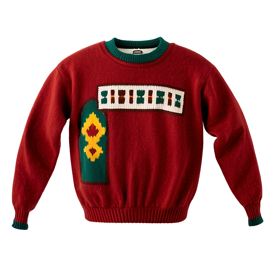 Red Sweater A PNG Image