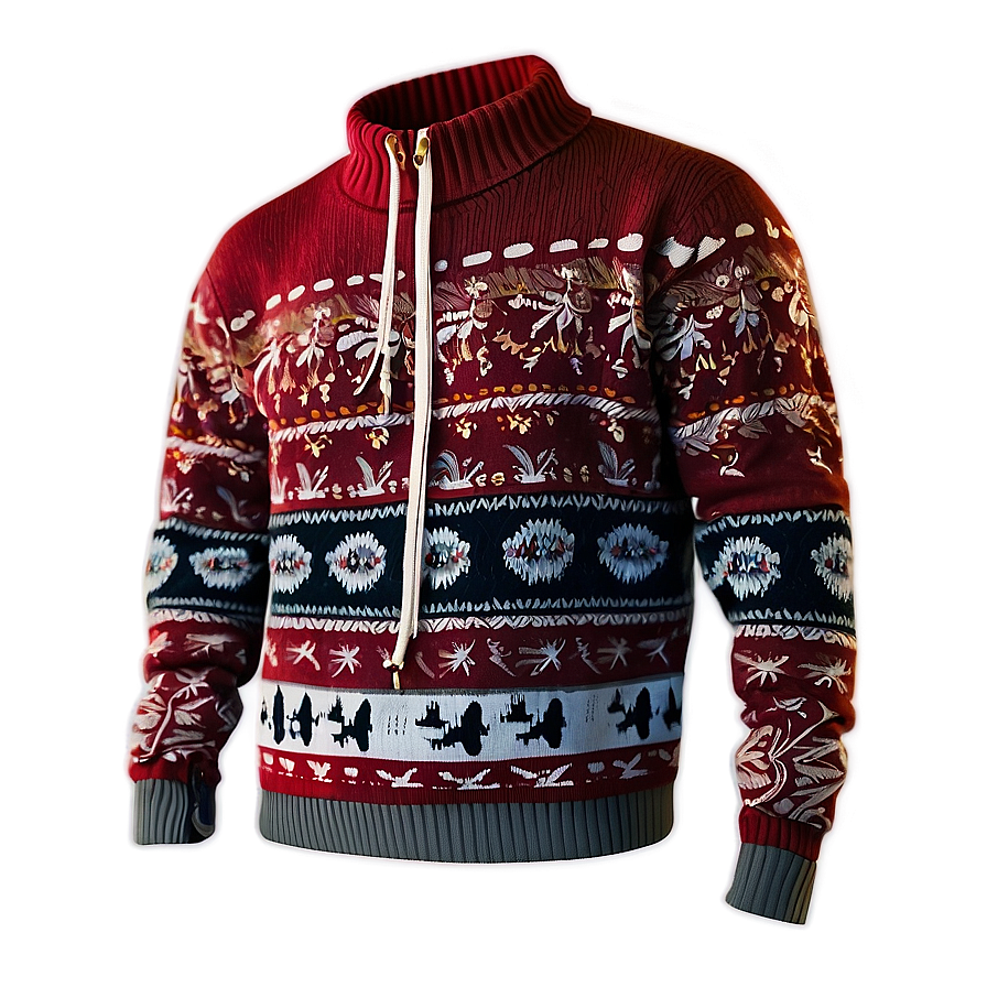 Red Sweater Png 06292024 PNG Image