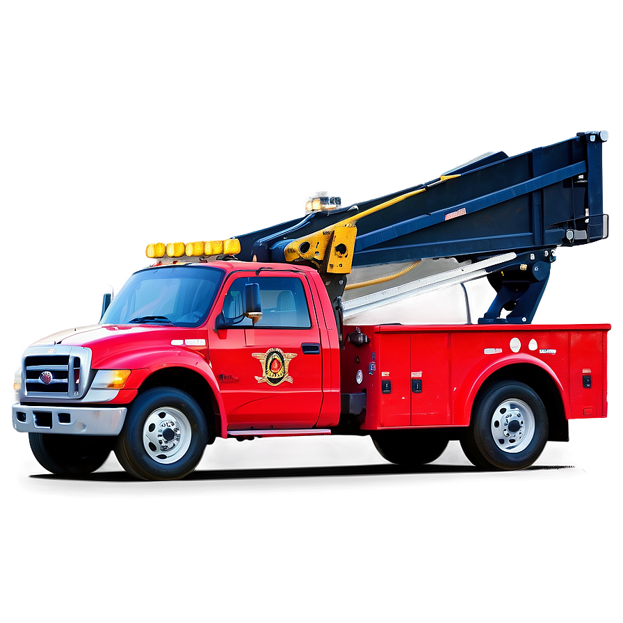 Red Tow Truck Png Nel PNG Image