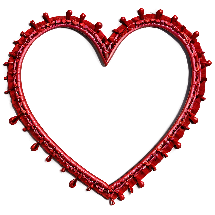 Red Valentine Heart Png Jsu91 PNG Image