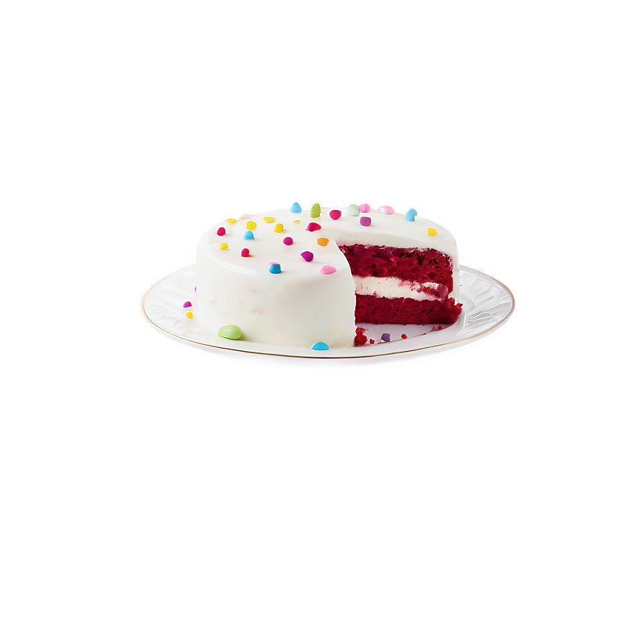 Red Velvet Cake B PNG Image