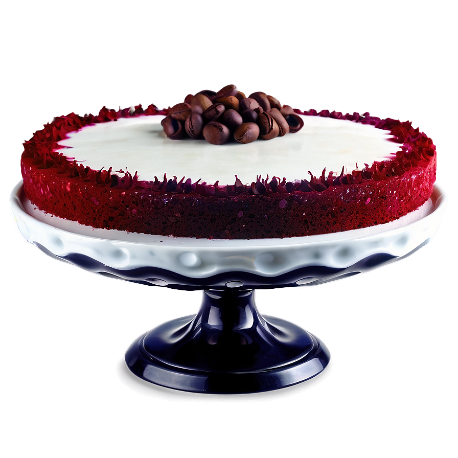 Red Velvet Cake D PNG Image