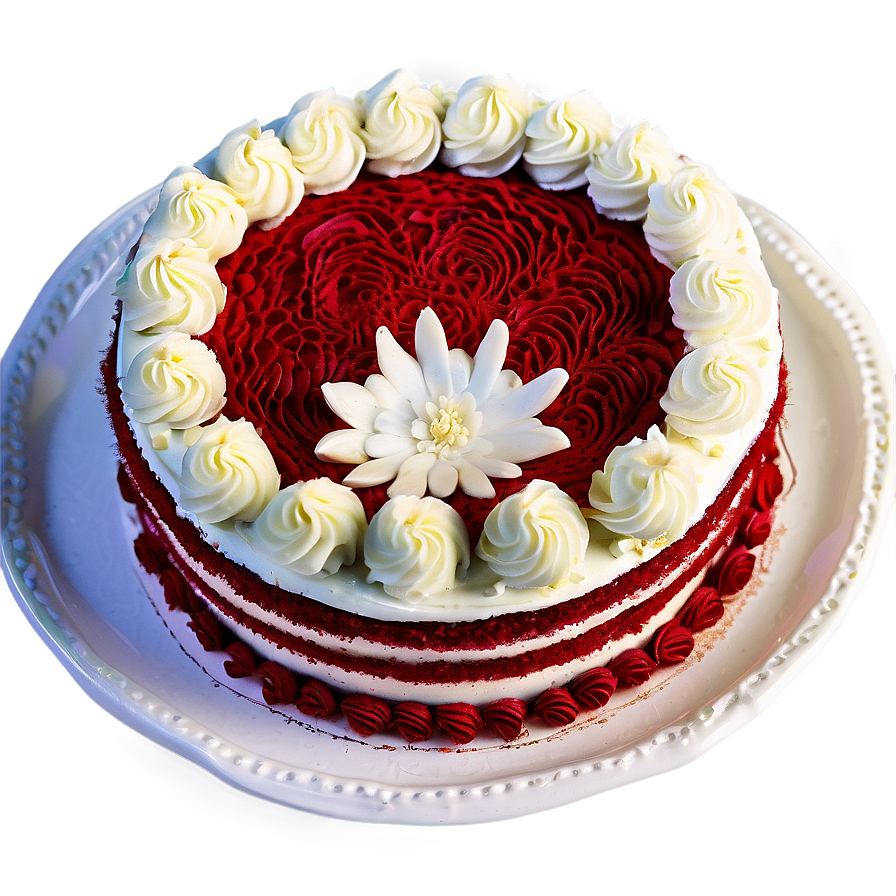 Red Velvet Cake Decoration Ideas Png Out62 PNG Image