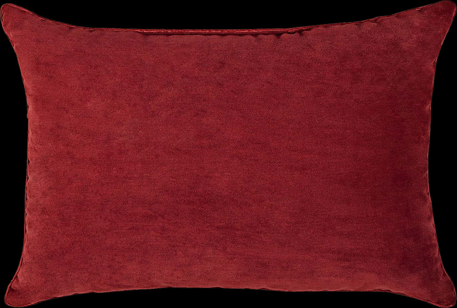 Red Velvet Rectangular Pillow PNG Image